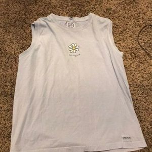blue life is good tank top